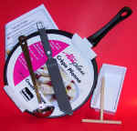 Cr�pes Komplettset 6 teilig 28 cm