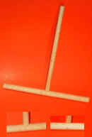 Cr�pes Teigrechen 18 cm Buchenholz